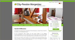 Desktop Screenshot of pension-morgentau.de